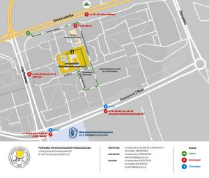 PPP Toruń mapka dojazdu