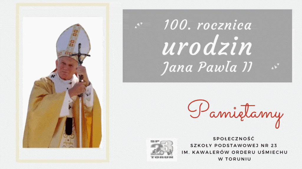 100. rocznica urodzin Jana Pawła II (1)
