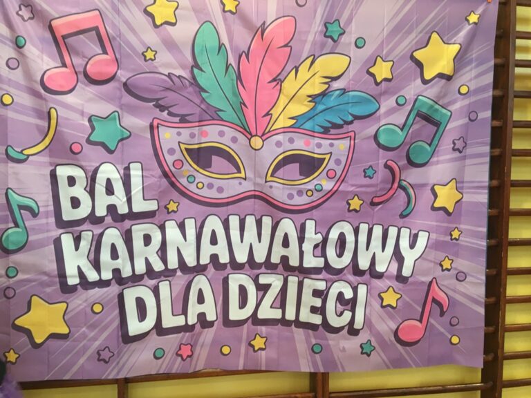 Bal karnawałowy klas 1-3