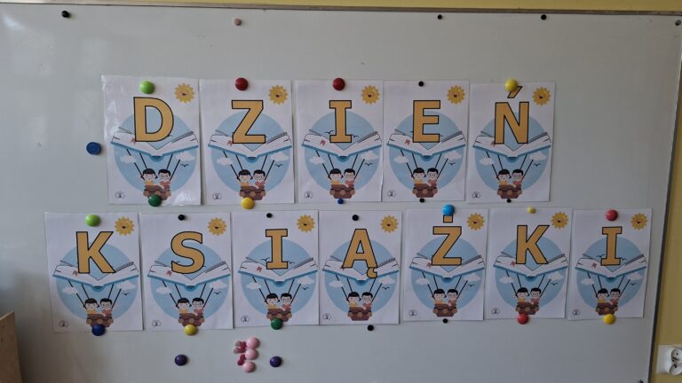 Dzień Ziemi i Dzień Książki u Słoneczek