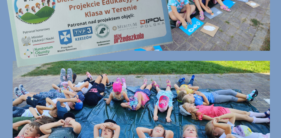 Promyczki dołączyły do Ogólnopolskiego Projektu Edukacyjnego “Klasa w terenie”