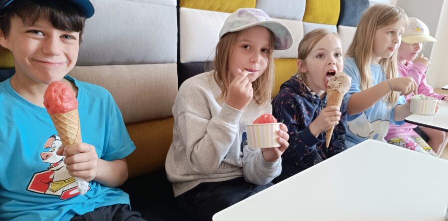 Wyjście na lody klasy Ia