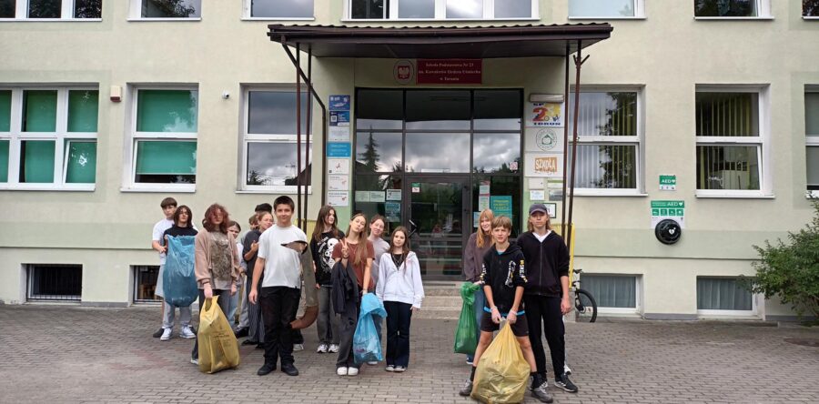 Sprzątanie świata kl.8b