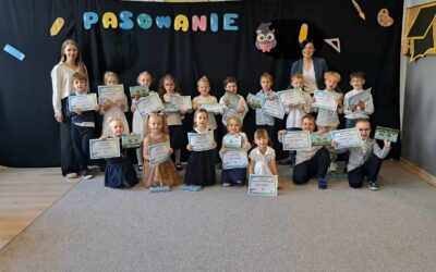 Promyczki- pasowanie na przedszkolaka