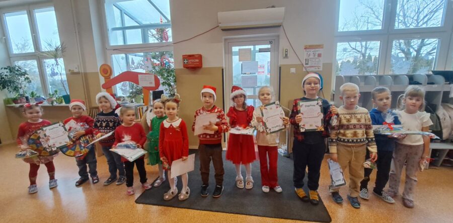 ,,Magia świątecznych dekoracji”- rozstrzygnięcie przedszkolnego konkursu świątecznego